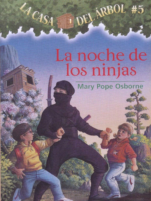 Cover image for La noche de los ninjas
